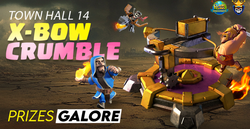 TH14 X-Bow Crumble Event | Clash of Clans