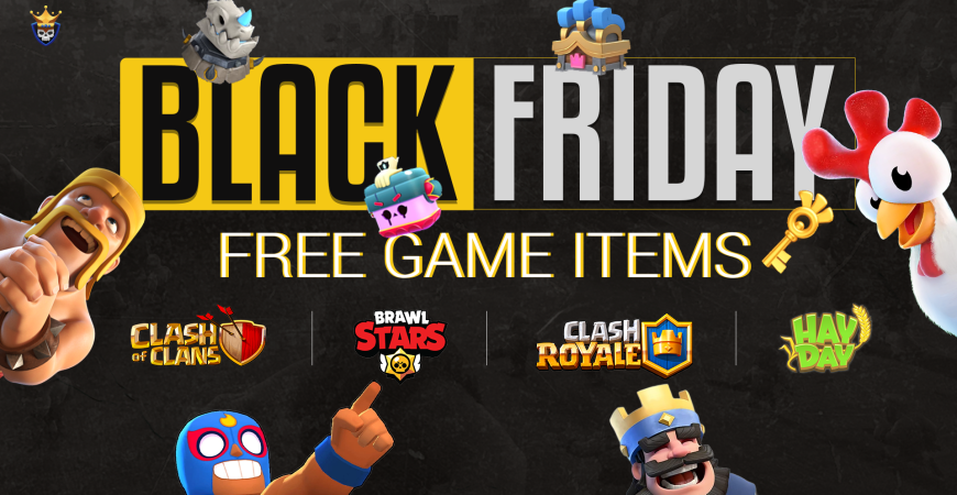 Black Friday just got a whole lot better for every Clash Champ out there. Supercell is dropping FREE in-game gifts across your favorite titles — and yes, that includes Clash of Clans, Brawl Stars, Clash Royale, and Hay Day.